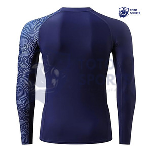 เสื้อรัดรูประบายอากาศได้ดี นุ่มสบาย ใส่เล่นกีฬาได้ น้ำหนักเบา ออกแบบได้ตามต้องการ สำหรับผู้ชาย - Product Image 4