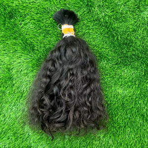 Cabello virgen para trenzas, cabello indio a granel, cabello humano para trenzar - Product Image 1