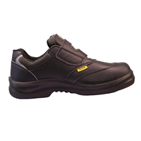 Chaussures de sécurité AOXIANG en cuir imperméable à coupe basse avec embout en acier anti-écrasement, antidérapantes et antistatiques pour la semelle intermédiaire