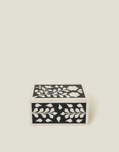 Caja de Joyería Rectangular de Lujo Clásica para el Hogar, Hecha a Mano, de Pino y MDF con Incrustaciones de Hueso, Almacenamiento Personalizado en Color/Tamaño, Diseño Grabado de Alta Calidad - Product Image 3