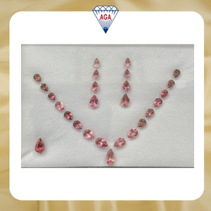 Turmalina Rosa Natural Elegante, Corte Pera, 26.01 Quilates, Piedras Preciosas Sueltas AAAA para Collar, Joyería, Piedra de Madagascar - Product Image 2