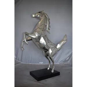 Handmade Metal Sculpture <b>Geometric</b> Spiral Frame Contemporary <b>Wall</b> <b>Art</b> Interior Decoration for Living Room Tabletop Display - Product Image 2