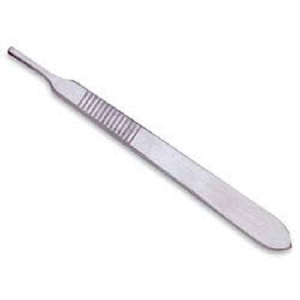 4.3*0.6cm laboratoire lames chirurgicales Instrument Scalpels en acier inoxydable porte-couteau dentaire manuel puissance outils médicaux - Product Image 2
