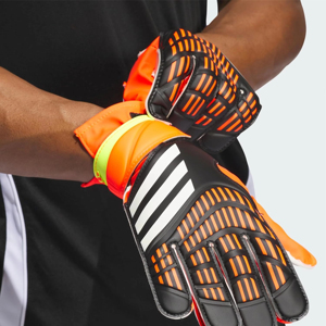 Gants de football américain unisexes ultra-adhérents et légers SHIFT SPORTS pour wide receiver - Noir, couleur chair, fermeture auto-agrippante au poignet, toutes tailles - Product Image 1