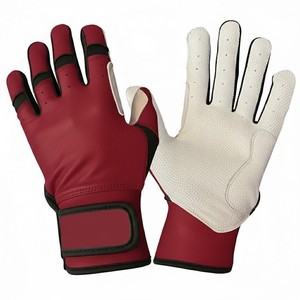 2026 Cabretta Leather <b>Baseball</b> Batting <b>Gloves</b> Men Youth Breathable Lightweight Durable Custom Logo OEM Wholesale Sports - Product Image 4