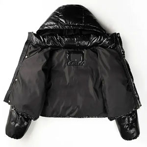 Fabricant de vestes matelassées courtes pour femmes tendance |   Style tendance, imperméable, respirant, écologique, réversible, hiver - Product Image 2