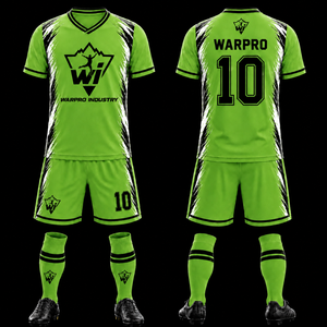 Tenue de football de qualité supérieure, confortable, respirante, prête pour les matchs professionnels, maillot d'équipe de club pour les tournois. - Product Image 5