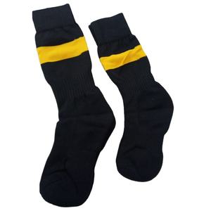 Wholesale Winter Yoga Fitness Bulk <b>Colourful</b> Embroidery Custom Logo Breathable Quick Dry Spandex/Polyester Crew Men's <b>Socks</b> - Product Image 1