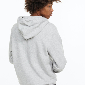 Custom Logo Embroidery Hoodie Hooded <b>Sweatshirt</b> Jogging Cotton Pullover Oversized Hoodie Unisex Plus Size - Product Image 4