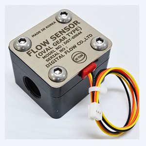Débitmètre de déchargement de carburant DIGITAL FLOW DGT-008AI, capteur de débit à engrenages ovales, aluminium, filetage interne PT 3/8 - Product Image 4