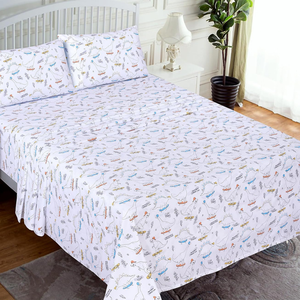 Luxury Hotel 1800 Series <b>Queen</b>/King Bed <b>Sheet</b> Set | Printed Luxury Home Textile Bedding Duvet Cover | Premium 21 TC Wholesale - Product Image 6