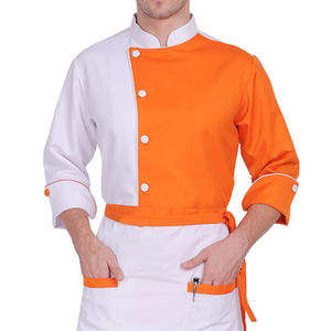 Uniformes de Restaurante de la Mejor Calidad, Uniformes de Bar, Chaqueta de Chef, Uniforme de Panadería, la Mejor Producción, Uniforme de Chef Hecho a Medida - Product Image 6