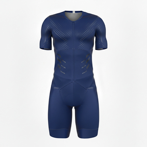 Combinaison de cyclisme sur route personnalisée pour hommes, vêtements de course aérodynamiques - Product Image 2