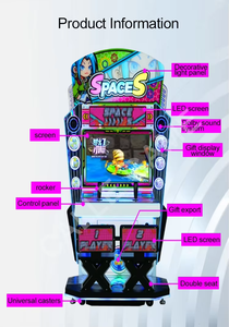 Space S 2PL Kids Ticket Redemption Arcade <b>Machine</b> Interactive Family Entertainment Game for Indoor <b>Amusement</b> Centers - Product Image 4
