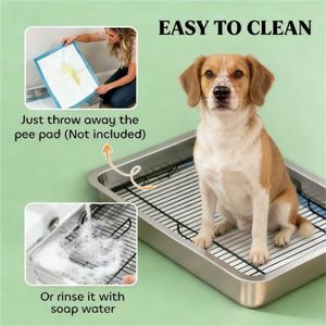 Vassoio in Acciaio Inossidabile per Addestramento Cani, per Cucce e Mobili - Product Image 4