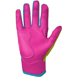 Baseball Batting Gloves Wholesale Exporter with Perforated Synthetic Leather Palm Lightweight Backhand and Custom Branding Servi - Product Image 3