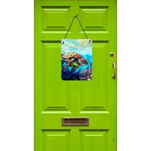 ของตกแต่งผนังโลหะอลูมิเนียม12X16หลากสีแบบใหม่ประตูเต่าทะเลแบบแขวนสำหรับห้องครัวบาร์ห้องน้ำระเบียงหน้าบ้าน - Product Image 2