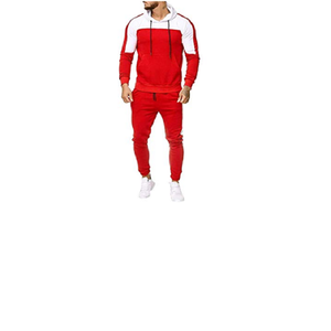 Customized Supplier Winter Tracksuit with Hooded Men 2 Pieces <b>Fleece</b> <b>Joggers</b> Set Casual Wear Men Tracksuit Set - Product Image 1