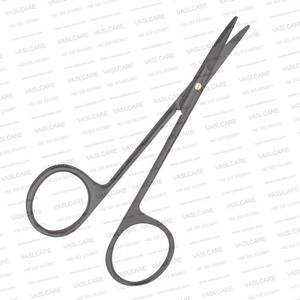 Tijeras Kaye CeraCoat Serradas de 11.5 cm con Recubrimiento Cerámico y Microdentados para Blefaroplastia y Cirugía Plástica Facial - Product Image 6