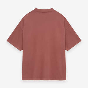 T-shirt Homme Oversize Coupe Boxy Épaules Tombantes Coupe Courte Unie Grammage Lourd - Product Image 3