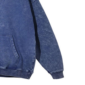 Sweat-shirt à capuche pour femme, très populaire, délavé à l'acide, 100% coton molletonné épais, grande taille, épaules tombantes, style streetwear personnalisé - Product Image 5