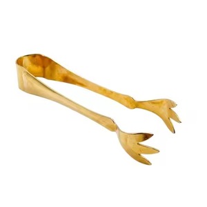 Pince à glace en acier inoxydable doré, résistante à la chaleur 260°C, lavable au lave-vaisselle, pour salade et service alimentaire, utilisation longue durée - Product Image 5
