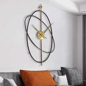 Luxury Iron <b>Wall</b> <b>Clock</b> <b>Modern</b> Silent Decorative <b>Clock</b> for Home Office and Hotel At Best Price - Product Image 3
