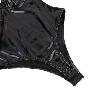 ชุดกระชับสัดส่วนผู้หญิง หนัง PU รักษ์โลก แบบรัดเอว บอดี้สูท ไม่มีฟองน้ำเสริมทรง บราในตัว ชุดกระชับรูปร่างเต็มตัว ควบคุมหน้าท้อง รุ่น 2026 - Product Image 3