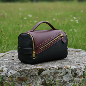 กระเป๋าใส่เครื่องสำอางสำหรับเดินทางผู้ชาย แบบพกพา ทรงสี่เหลี่ยม ผ้าแคนวาส  กระเป๋าจัดระเบียบอเนกประสงค์  กระเป๋าแต่งหน้าสั่งทำพิเศษ มีจำหน่าย - Product Image 4