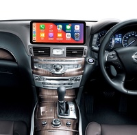 12.3 pouces voiture Android Radio Auto stéréo GPS Navigation pour Nissan Fuga Y51 Infiniti Q70 Q70L M25 M35 M37 M56 intégré GPS patrouille