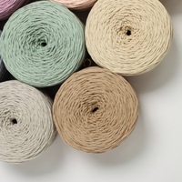 Benang rajut karet GRANDE Combed Cotton Yarn Tebal Lembut Benang Katun Rajut murah grosir benang rajut