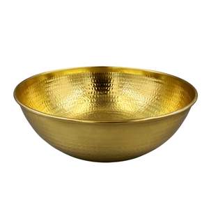 Tazón de aluminio de superficie lisa para un fácil mantenimiento de limpieza y cumplimiento de los estándares de preparación de alimentos higiénicos - Product Image 4