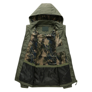 Veste de pluie imperméable, coupe-vent et respirante de haute qualité INTRAX WORLD pour homme, tissu polyester/coton, fermeture éclair, hiver - Product Image 6