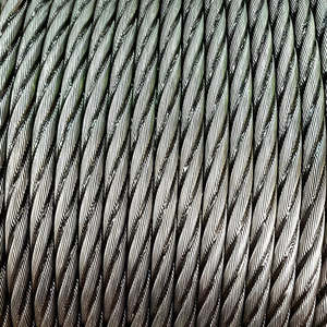 ผู้ผลิตเชือกลวดเหล็กชุบสังกะสี 6x7 6x19 ได้รับการรับรองมาตรฐาน ASTM สำหรับงานก่อสร้างอุตสาหกรรม บริการดัด และเครื่องมือ - Product Image 6