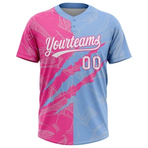 Maillot de softball personnalisé OEM, uniforme d'équipe par sublimation, nom, numéro et logo personnalisés, fabricant de maillots de softball pour femmes, vente en gros - Product Image 1