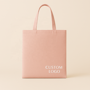 Bolsa de lona ecológica personalizada de alta calidad y gran capacidad con cierre abierto, correa de hombro cruzada plegable y bolsillo. - Product Image 4