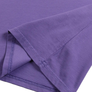 ผู้ผลิตเสื้อผ้าสั่งทำคุณภาพสูง เสื้อยืดทรงบ็อกซี่สีพื้น 260SM ไซส์ใหญ่ เสื้อยืดวินเทจ - Product Image 6