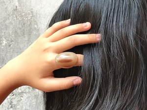 Premium Natural Horn <b>Ring</b> Handmade Fashion Jewelry <b>Adjustable</b> Statement <b>Ring</b> - Product Image 3
