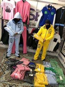 Conjunto Deportivo Personalizado de Invierno, Lavado al Ácido, 100% Algodón |   Conjunto de Sudadera con Capucha y Pantalones Deportivos Unisex, Nueva Llegada 2026, Alta Calidad, Dos Piezas - Product Image 5