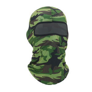 Balaclava respirante coupe-vent avec tissu à flux d'air pour le sport, le cyclisme, couvrant entièrement le visage et le cou, 100% polyester - Product Image 1