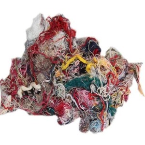 Fournisseur direct d'usine : Déchets de fil de coton multicolores pour le nettoyage, le rembourrage et le recyclage, disponibles à bon prix - Product Image 1