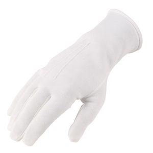 Guantes Masónicos Bordados de Algodón Blanco Transpirables y Cómodos, Tamaño Personalizado al por Mayor, Logotipo Personalizado, Cuatro Estaciones, OEM, Deportivos - Product Image 1