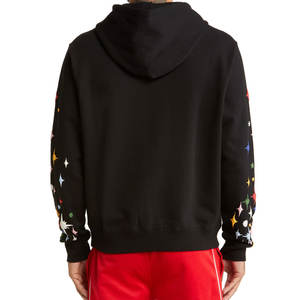 Sweats à capuche pour hommes avec logo personnalisé imprimé, sweats à capuche unis et simples en vente à prix avantageux, sweats à capuche 100% coton respirants - Product Image 4