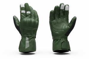 Nouveaux gants de moto sur mesure en cuir, protection tactile, antidérapants, respirants, équipement de sécurité pour motards. - Product Image 3