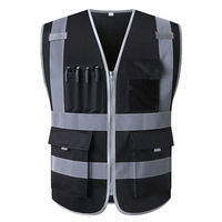 Gilet de sécurité haute visibilité couleur personnalisée, respirant, réfléchissant, unisexe, détection d'aiguilles, service OEM