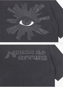 Wholesale New Unisex Oversized Cotton T-Shirt 240G Heavyweight Puff Printing <b>TShirt</b> Custom 3D Logo Tee Casual Streetwear for Men - Product Image 3