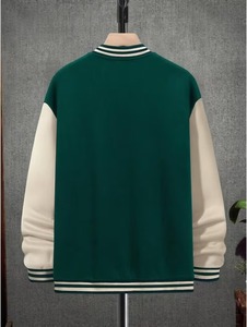 Fashion <b>Men</b> <b>Summer</b> Varsity <b>Jacket</b> Casual Letterman Baseball Bomber Streetwear Daily Wear Coat High Quality OEM Supplier - Product Image 6