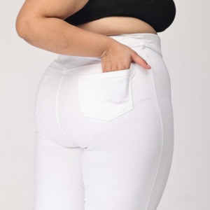 cargo pants women Wholesale 100% Cotton Women Breathable Cargo Pants Women <b>Jogger</b> Pants Women Trousers And Pants Comfortable - Product Image 3
