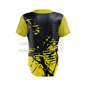เสื้อเบสบอลโพลีเอสเตอร์ 100% ระบายความชื้นและแห้งเร็ว พร้อมชื่อทีมแบบกำหนดเองสำหรับผู้ใหญ่ทุกเพศ เพื่อประสิทธิภาพที่ดีขึ้น - Product Image 3