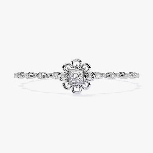 Customized Round Shape Moissanite Diamond Bracelet Bezel Setting 18K White Gold Diamond Bracelet <b>for</b> Both <b>Men</b> and Women - Product Image 4